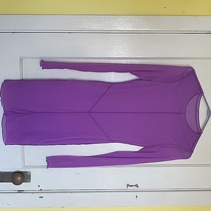 Purple Mesh Dress